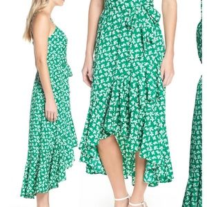 Eliza J - Midi dress - Green - Floral